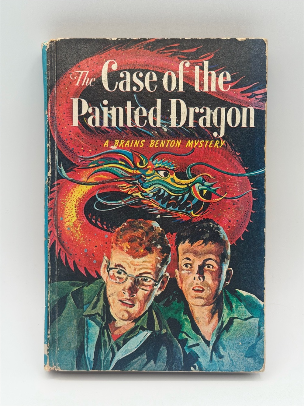 The Case Of The Painted Dragon A Brains Benton Mystery #6 (Hardcover Book, 1961)